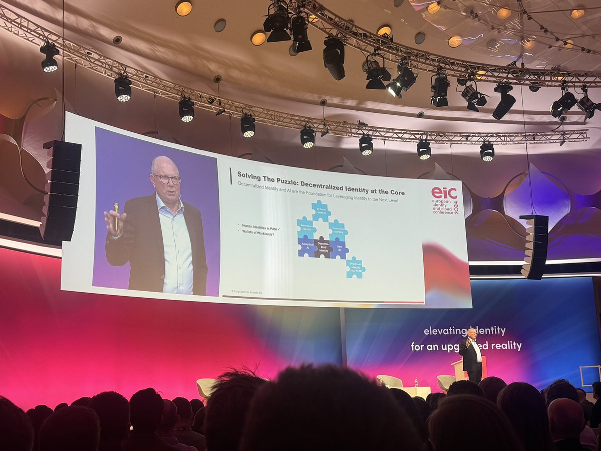 Fraser 🆔⚛️ (@fraser_again) on Twitter photo .@MartinKuppinger of <a href="/kuppingercole/">KuppingerCole</a> opening up #EIC straight into #DID with many more sessions to come.
Paradigm shift from 2 years ago when I first attended and the primary focus was still CIAM. .@MartinKuppinger of <a href="/kuppingercole/">KuppingerCole</a> opening up #EIC straight into #DID with many more sessions to come.
Paradigm shift from 2 years ago when I first attended and the primary focus was still CIAM.