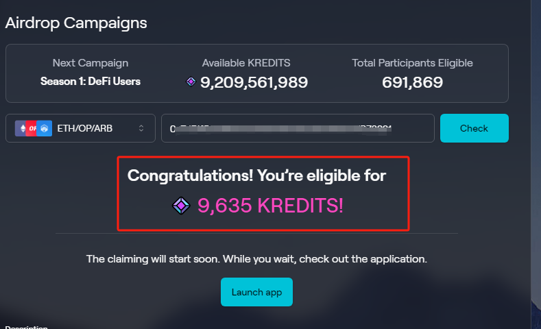 1.Arb、OP、eth活跃用户看看有没资格获得 <a href="/kreskoxyz/">Kresko</a> 空投（400万美元融资）
空投查询：（张贴地址即可）
check.kresko.link
2.刷过zklink奥德赛的，zkex V2相关资产赎回，别忘了
app.zkex.com/v2/withdrawal
3.5号晚10点，符合条件的Linea LXP用户领取限量奖励$FOXY
app.layer3.xyz/quests/linea-p…