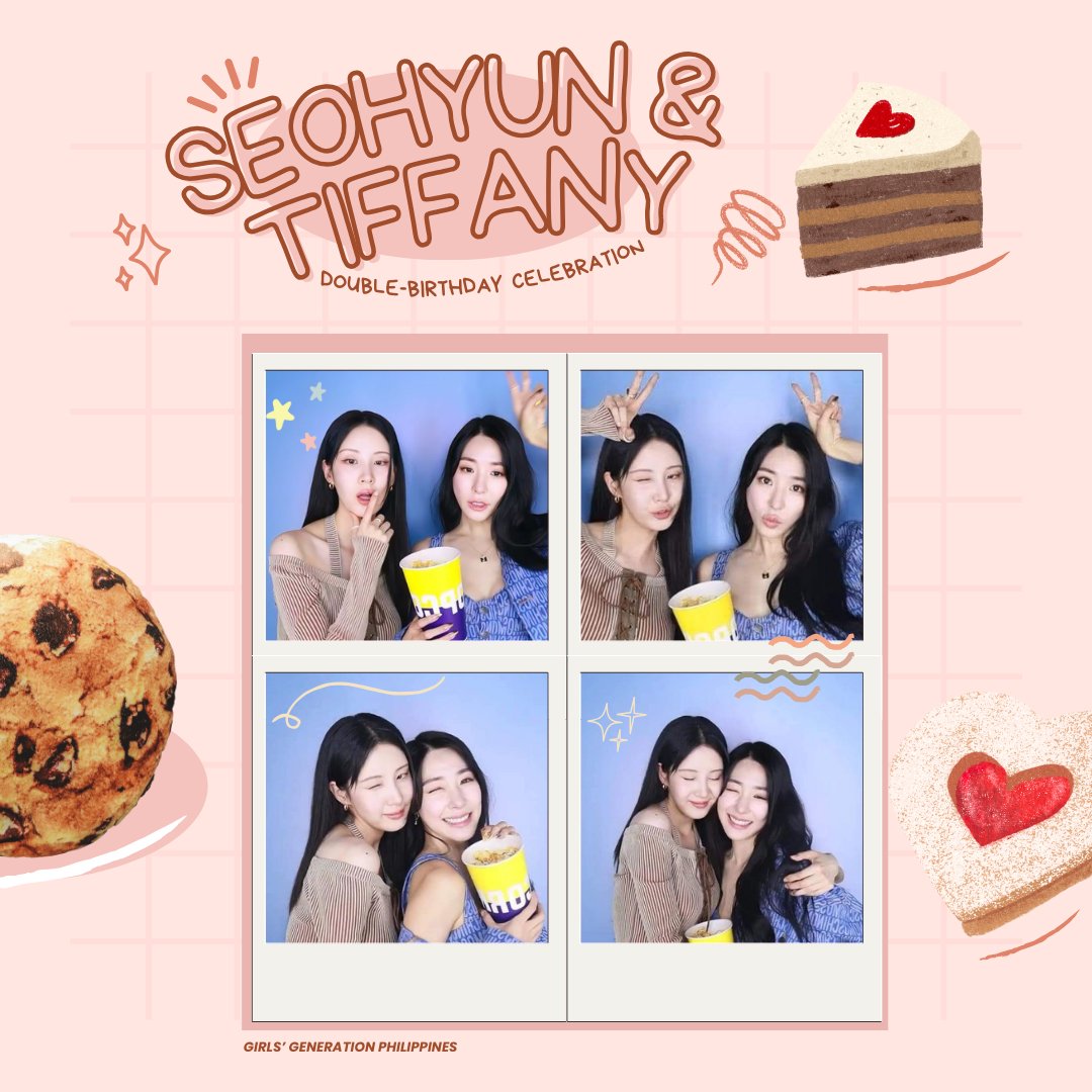 GGPhilippines's tweet photo. [CSE EVENT] 🇵🇭

SEOHYUN &amp; TIFFANY Double B-day Celebration!🎂🎉

📅 July 20, 2024
⏲️1PM - 3PM
📍Centre Place Cafe PH (ETON Centris Walk)

📍Full details &amp; registration form: https://t.co/sCii71qujP

Deadline of Registration: June 30

#SNSD #SEOHYUN #TIFFANY #SONE #PHSONE https://t.co/8kvzIgc5Io