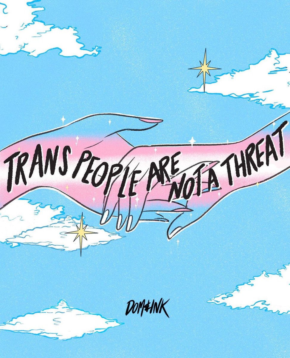 Trans people are just trying to live their lives. They aren’t trying to invade anywhere. They aren’t trying to ruin women’s sports. They aren’t trying to ruin society. All of that is anti-trans propaganda. 

You only think that because you have a small mind. If you think trans
