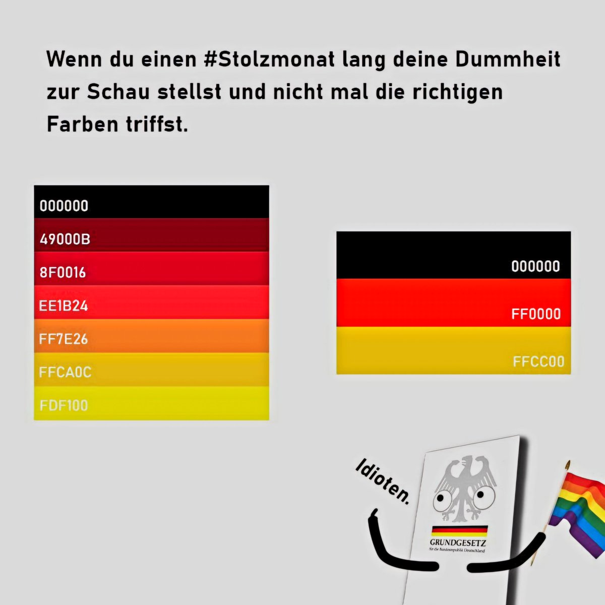 @Jochen_d_Rochen Noch so ein dummer mit #Deppenstolz 🤦🏻‍♀️