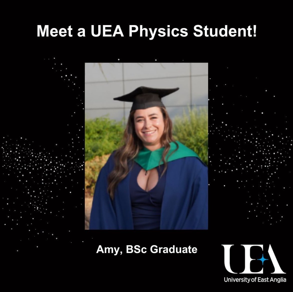 UEAPhysics's tweet photo. Meet one of our graduates, Amy, who has gone on to become a Secondary School Physics teacher! 👩🏻‍🏫☄️

There are many places a Physics degree can take you, where will you take yours? https://t.co/tjO74yLBqH