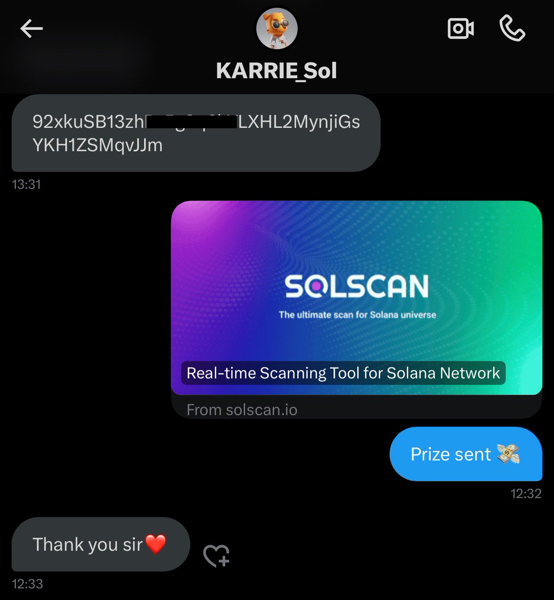 Who's the next winner? 👀

To enter:
- RT + Like
- Comment SOL address