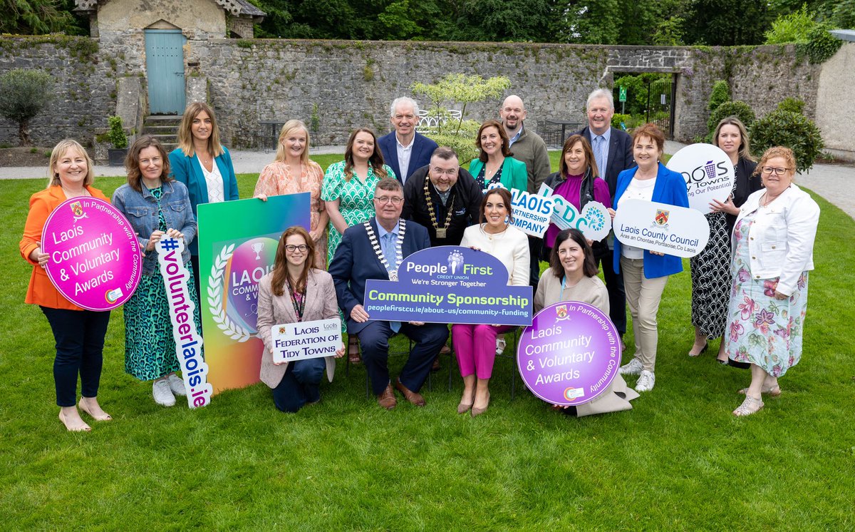 Laois County Council in partnership with Laois PPN has launched the Community &amp; Voluntary Awards 2024. I was delighted to attend the launch in the idyllic surroundings of Emo Court. Nominations are now open and will close on July 26 at 4pm. 
#laois  #community