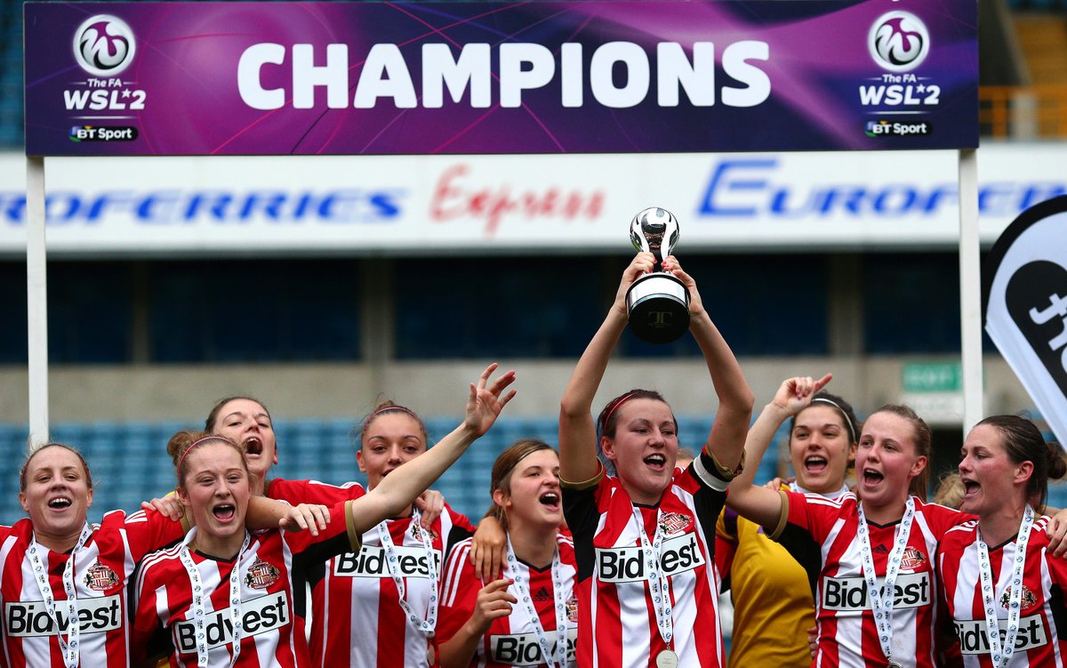 A special day back in 2014 🏆⏪

#SAFCWomen | <a href="/BarclaysWC/">Wc</a>