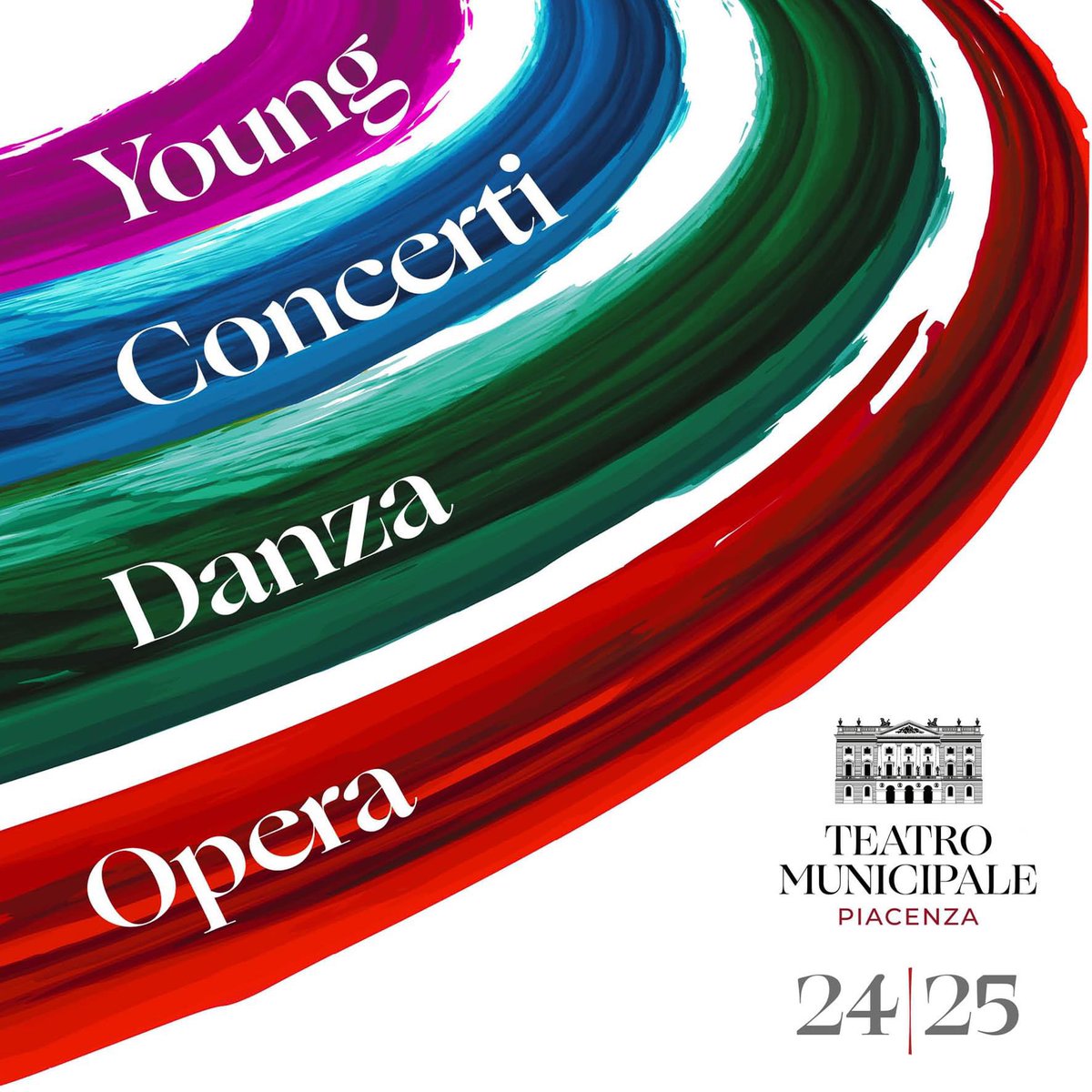 ✨La Stagione 2024/2025 del Teatro Municipale di Piacenza sarà presentata in conferenza stampa sabato 8 giugno alle ore 15.30, nel foyer del Teatro ✨

👉A seguire saranno online sul sito teatripiacenza.it tutti i programmi e le informazioni per abbonamenti e biglietti.