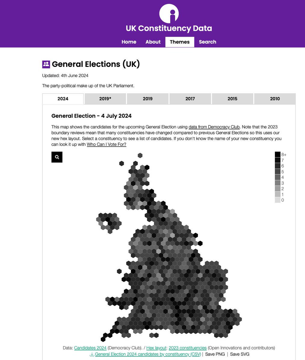 OpenInnovates's tweet image. Find your local constituency and candidates on our #Election #HexMap