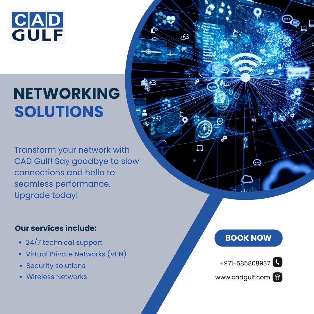 CAD GULF (@cadgulf) on Twitter photo CAD Gulf LLC - enhancing your connectivity and empowering your businesses with cutting-edge networking solutions.
.
Reach out at sales@cadgulf.com / +971585808937 cadgulf.com/network-securi…
.
#NetworkingSolutions #BusinessConnectivity #CADGulf #TechInnovation #SeamlessIntegration CAD Gulf LLC - enhancing your connectivity and empowering your businesses with cutting-edge networking solutions.
.
Reach out at sales@cadgulf.com / +971585808937 cadgulf.com/network-securi…
.
#NetworkingSolutions #BusinessConnectivity #CADGulf #TechInnovation #SeamlessIntegration