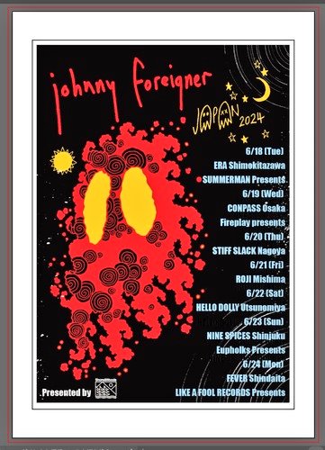 HxSxKx_0811's tweet photo. Johnny Foreignerの来日。

6/23（日）の対バン、ayutthayaだぁ〜😆

あとイープラス見たら、Johnny Foreignerのところに「1st album set」って書いてあったんだけど、マジなん？
日曜だけど、金曜の夜（仕事後）かの如くハイテンションなるやつですやんか。
脳汁ブシャシャ案件。

#JohnnyForeigner https://t.co/XepoXArIdt