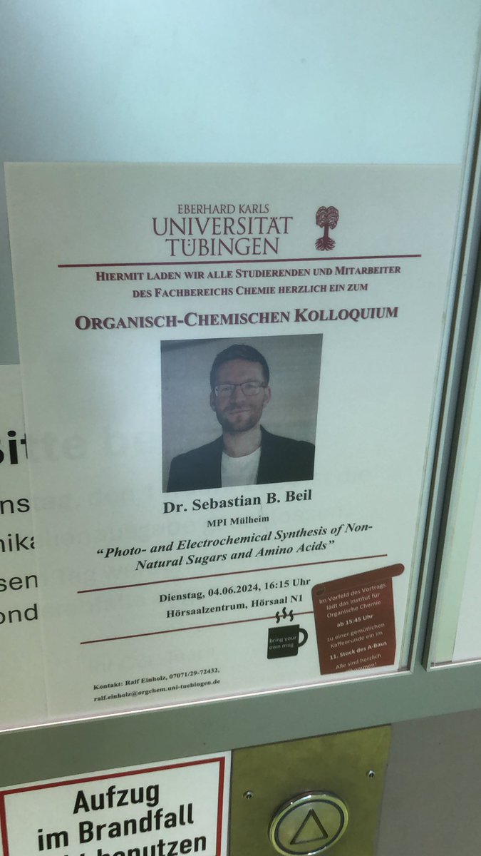 Sebastian Beil (@sebastian_beil) on Twitter photo Visiting Tübingen today and share some of our research. Happy to be back in town and glad for the invitation <a href="/beuerlegroup/">Florian Beuerle</a> Visiting Tübingen today and share some of our research. Happy to be back in town and glad for the invitation <a href="/beuerlegroup/">Florian Beuerle</a>