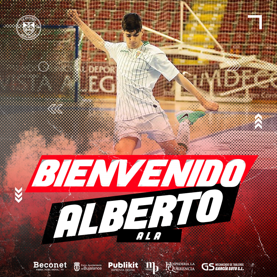 bujalancefs's tweet photo. 🔴 NOTICIA🔴

🆕 FICHAJE

Alberto Requena (@Albertorequeena) ES JUGADOR ROJILLO.

El ala, de 20 años, formado en el Diocesano de Córdoba, procede del filial del Córdoba Futsal.

Desparpajo y velocidad para este nuevo proyecto que poco a poco crece.

#VamosBujalance #TodoAlRojo https://t.co/6nehGQfnUH