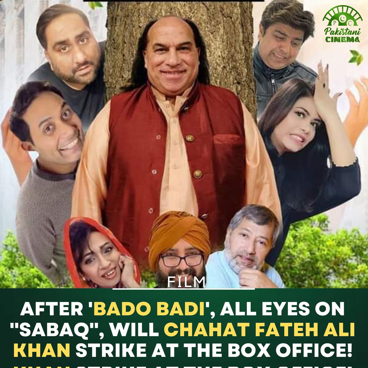 PakistaniCinema's tweet photo. After the roaring success of song '#BadoBadi', #ChahatFatehAliKhan is now all set for his film debut with an upcoming film '#Sabaq'.
Read more here:https://t.co/4neNM89bR8 https://t.co/jL3iBFWX2f