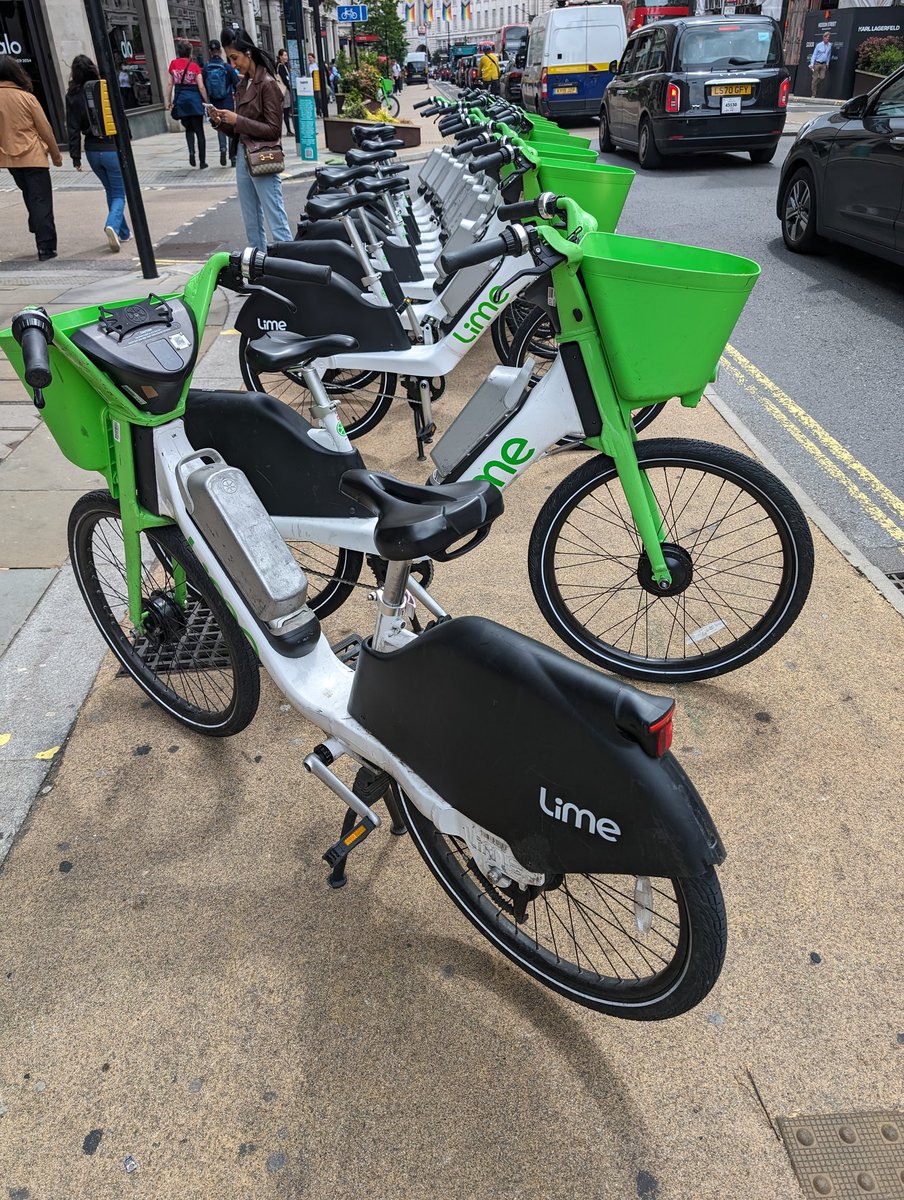 Remember the &#39;additional pedestrian space&#39; on #RegentSt?