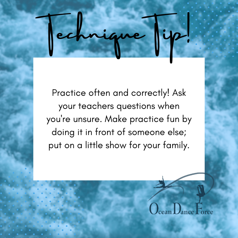 OceanDanceForce's tweet photo. Check out this week's #techniquetuesday tip! 💙✨ #weloveodf https://t.co/o81sR1vsUR