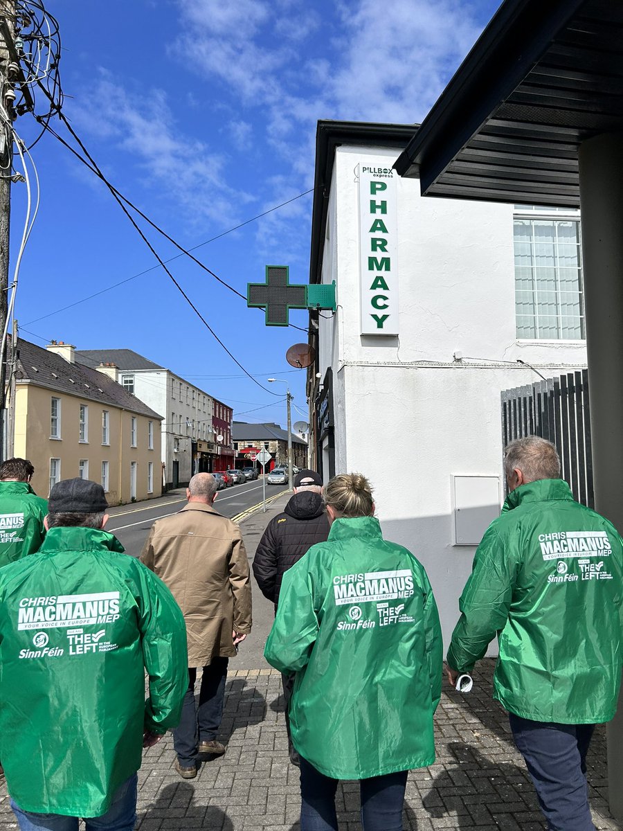 MacManusChris's tweet image. Delighted to be in sunny Bundoran this morning with our local election candidate Cllr Michael McMahon, Pearse Doherty TD &amp;amp; a great squad of canvassers☀️

@PearseDoherty 

#donegal #bundoran #macmanus1 #EUelections2024 #MNW #chrismacmanus #midlandsnorthwest