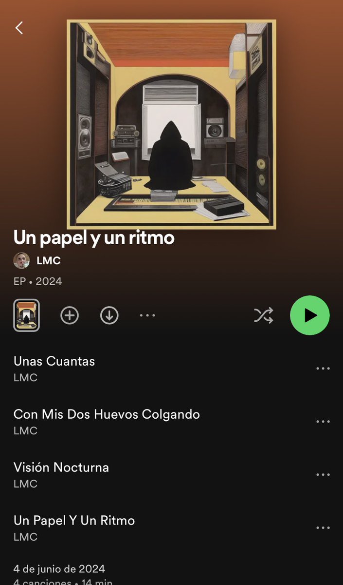 _LMC_'s tweet photo. Acaba de salir mi nuevo EP “Un papel y un ritmo” mucho amor https://t.co/59yWCvjDOW