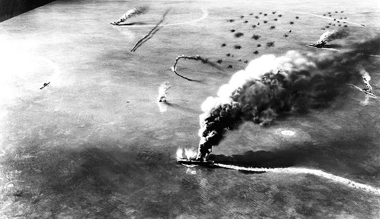 This day in history (June 4th) 1942 Battle of Midway begins; Japan's 1st major defeat in WW2 #history #pacificwar #ww2 #worldwartwo #japan #midway