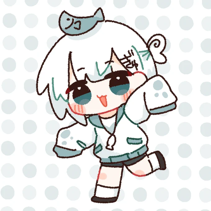 これくらいの頭身も描きやすいよね