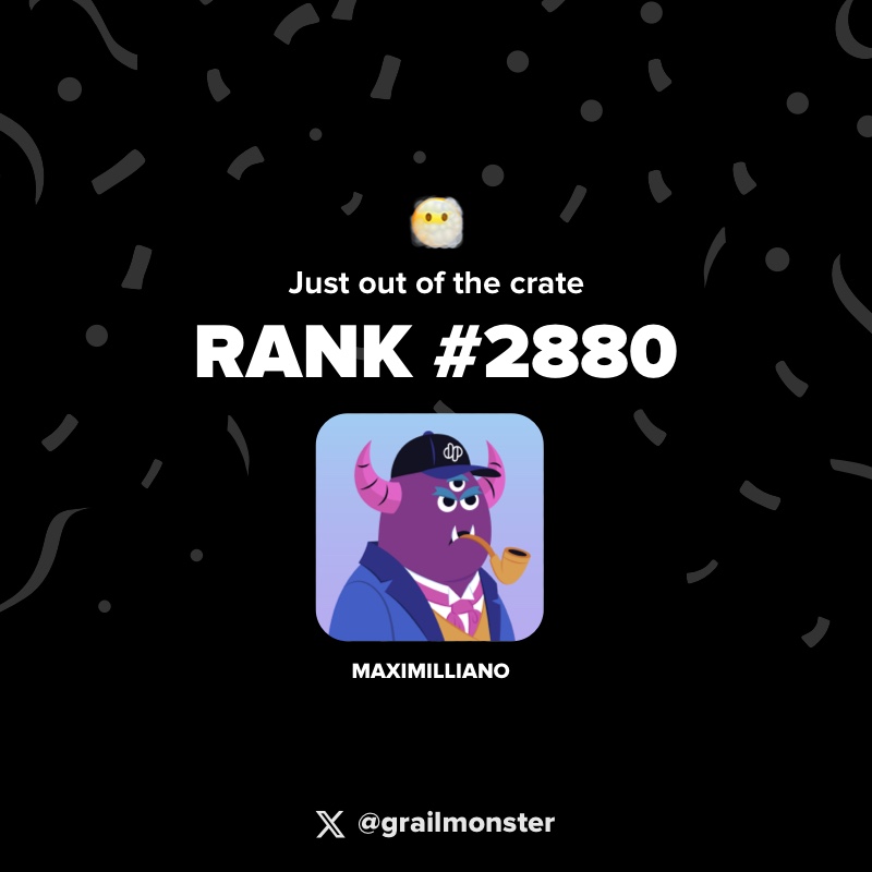 Just out of the crate, and maxxed out in style! It's Maximilliano!