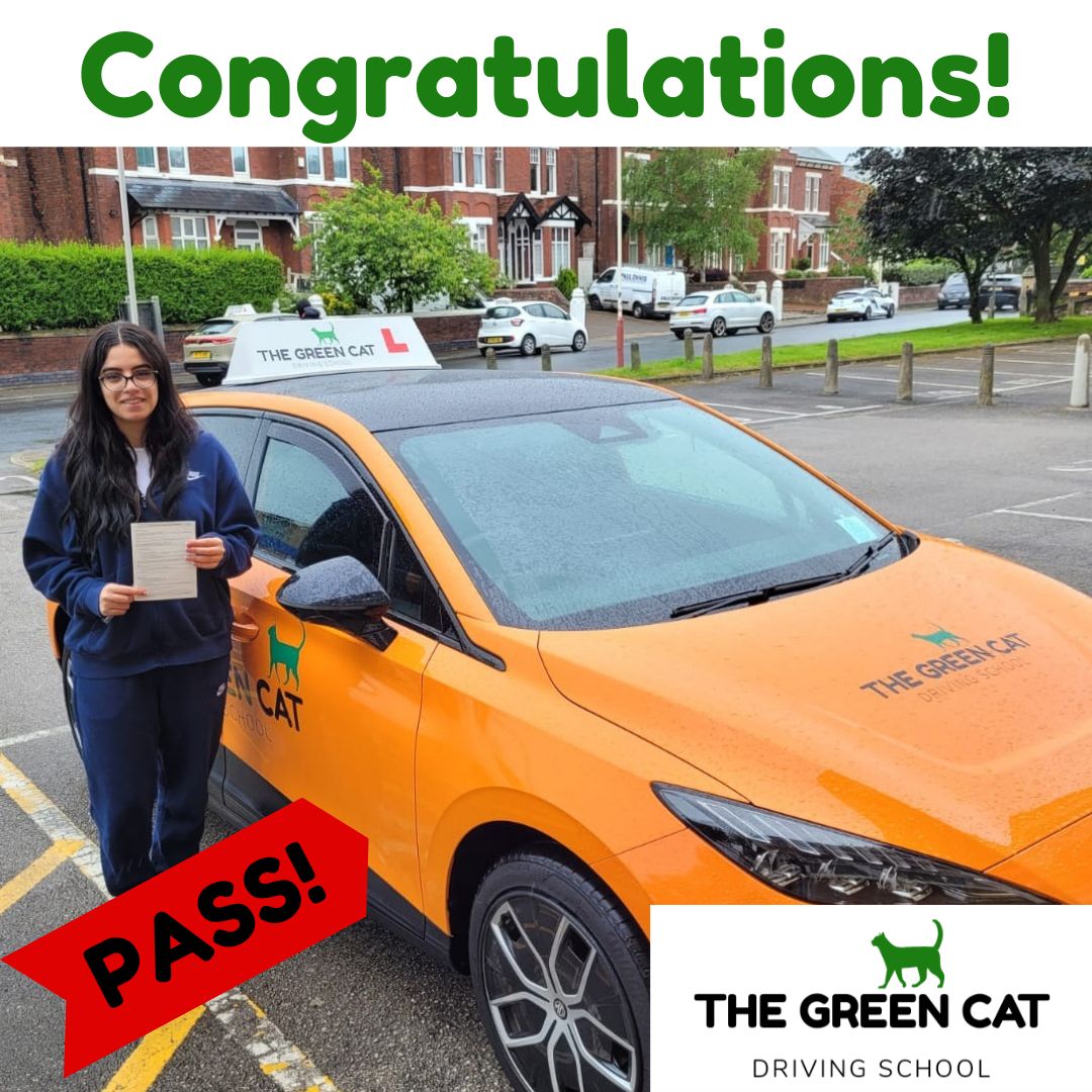 Big congratulations to Vicky for a super first time pass this morning. Well done Vicky🥳