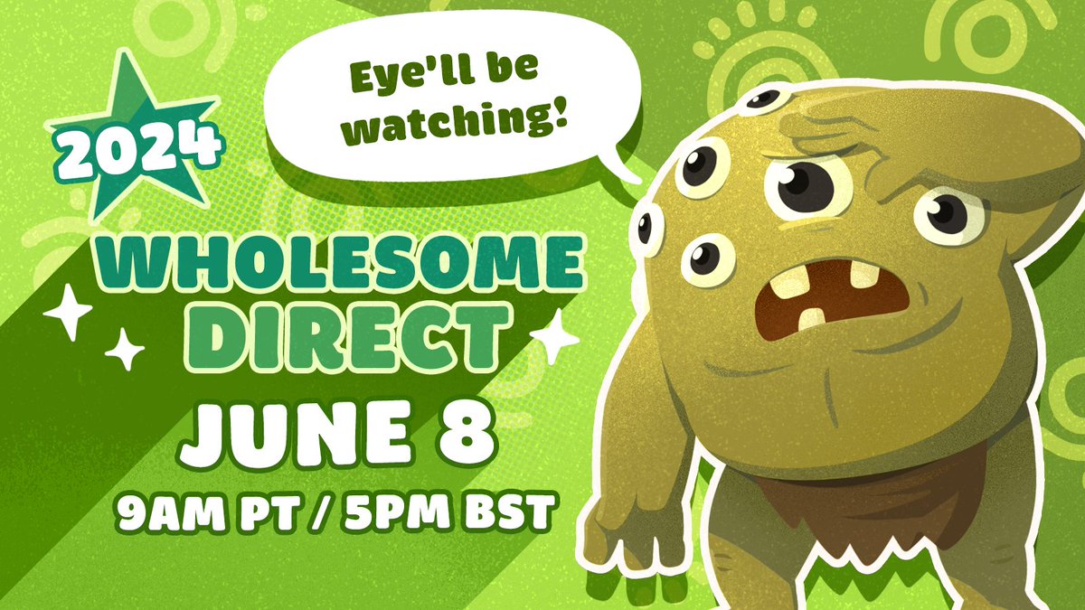 Argus Panoptes will be setting all his eyes on the Wholesome Direct and you should too! We'll be showing off our Greek myth community sim! See you there!