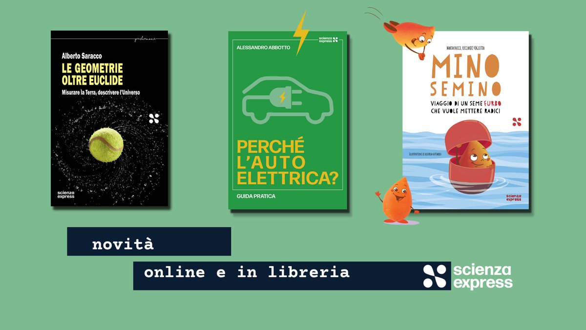 📷Scopri le ultime uscite Scienza Express: scienzaexpress.it