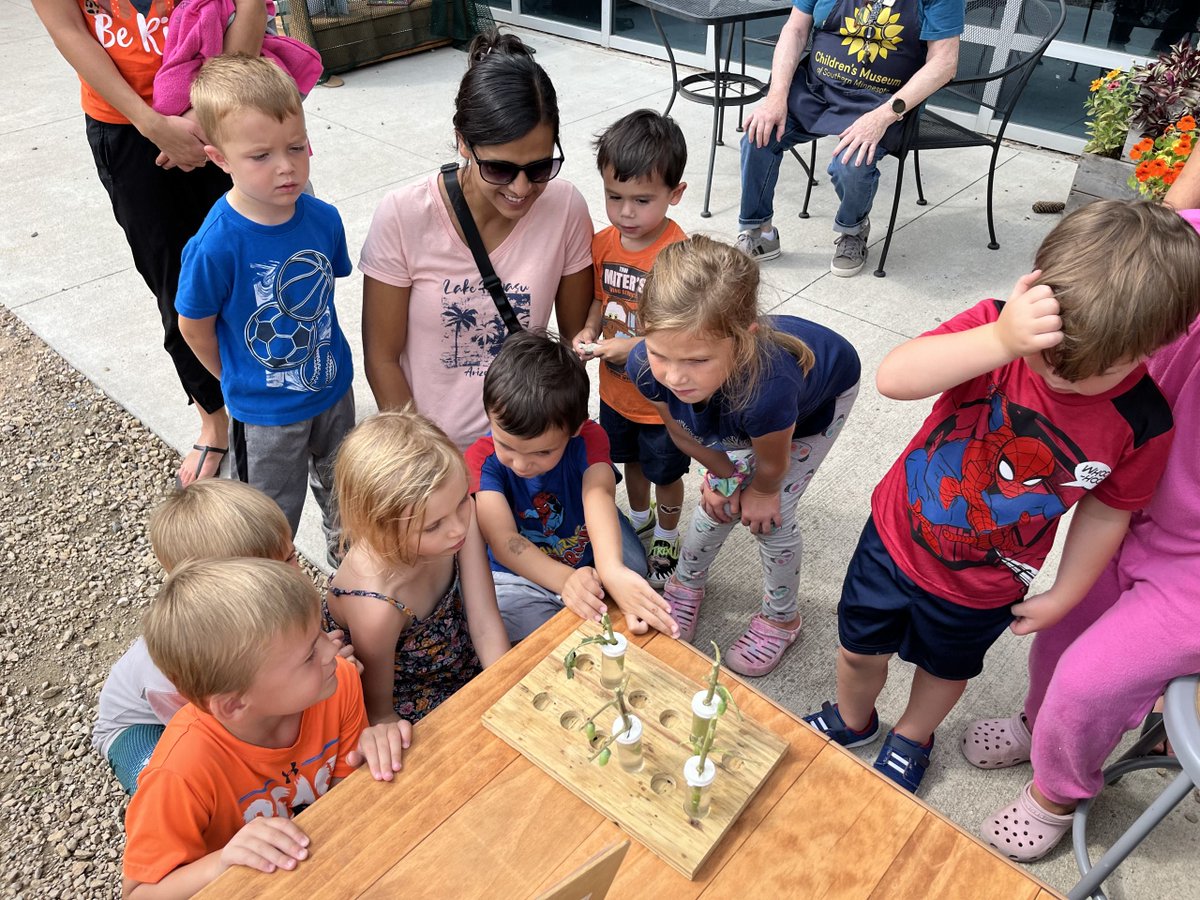 CMSMPlay's tweet photo. We are 1 week away from the Butterfly House grand opening! The day will be filled with pollinator activities and crafts lead by special pollinator guests and Mankato Symphony Orchestra will bring their instrument petting zoo where guests can try out different instruments! 🦋 https://t.co/Y1RJIHTjx1