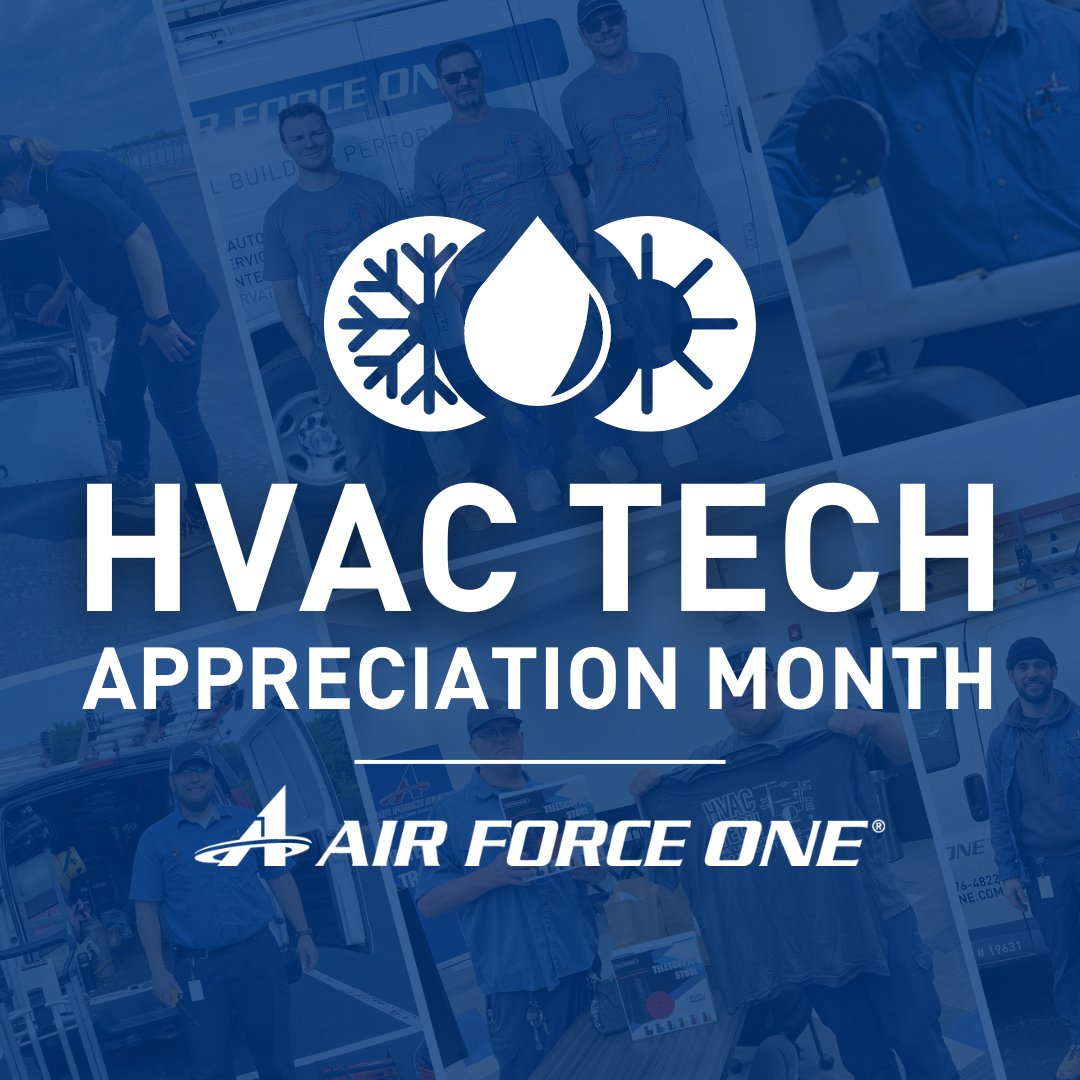 Happy HVAC Technician Appreciation Month! 👨‍🔧

On the hottest and coldest days of the year when HVAC systems breakdown or need replaced, our awesome HVAC technicians have always come in to save the day! 🤩

Don't forget to thank an HVAC technician for their hard work this m ...