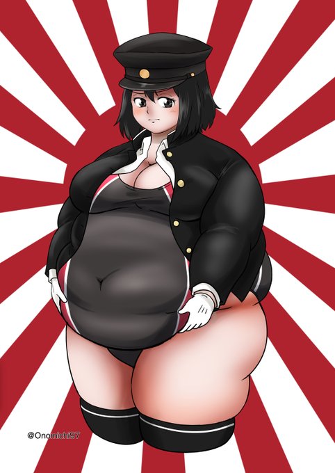 ぽちゃ陸軍絵
セルフ誕生日祝いとにくけっとに向けてのお肉増量絵
自分で可愛い表情が描けたと思ってまする 