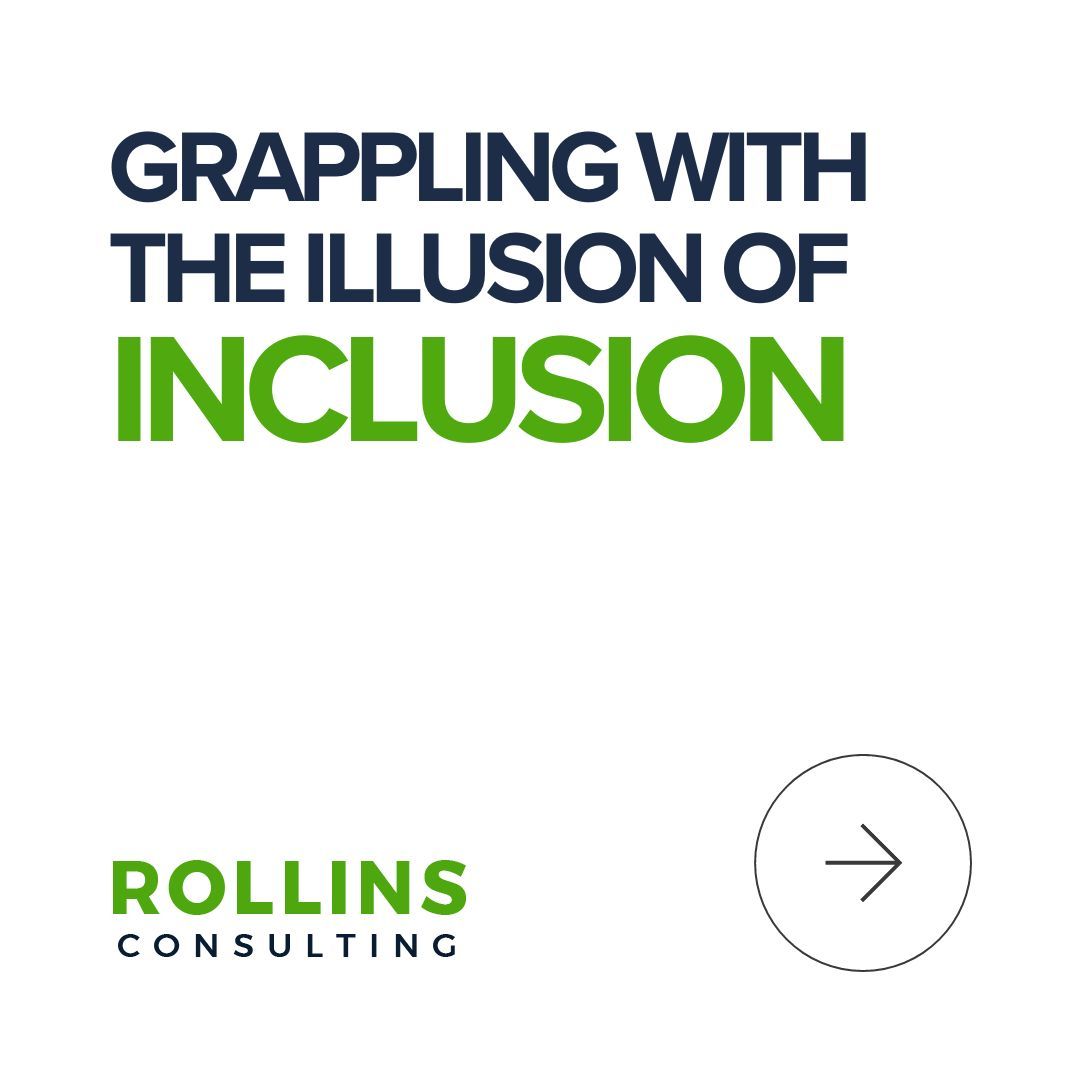 domonicrollins's tweet photo. What is the “illusion of inclusion” and how do we move beyond a facade of progress that disguises the ways underlying inequities and exclusionary practices persist? https://t.co/9VpijWvgju