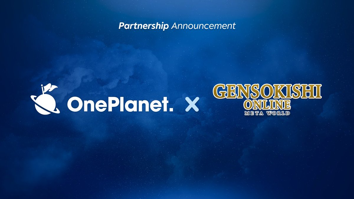 OnePlanet (@oneplanet_io) on Twitter photo We are excited to announce our partnership with <a href="/genso_meta/">GENSO Meta</a>, the 3DMMORPG metaverse of 'Elemental Knights', which has over 8M+ downloads worldwide, and 25K+ monthly players!
Together, we work towards elevating gaming experiences and unleashing the full potential of GameFi.
⬇️ We are excited to announce our partnership with <a href="/genso_meta/">GENSO Meta</a>, the 3DMMORPG metaverse of 'Elemental Knights', which has over 8M+ downloads worldwide, and 25K+ monthly players!
Together, we work towards elevating gaming experiences and unleashing the full potential of GameFi.
⬇️