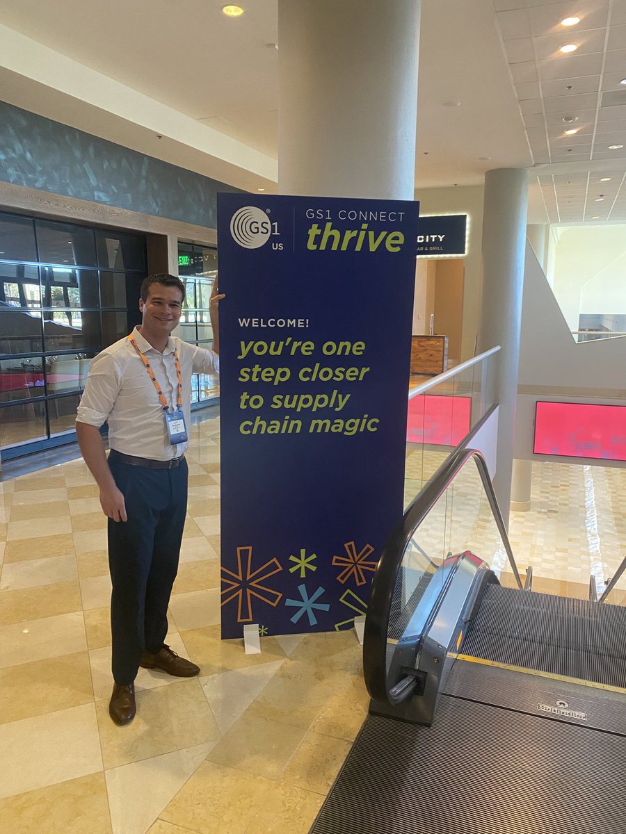 Headed to our first full day of #GS1Connect24! 🎉