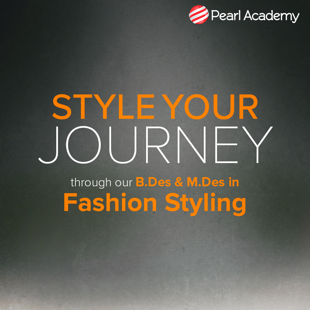 Learn to navigate the diverse world of fashion - from storytelling to self-expression, you'll master the art of crafting the perfect look for any occasion.

Unlock the secrets of fashion with our B.Des &amp; M.Des in Fashion Styling!

#PearlAcademy #UGPGCourses #FashionStyling
