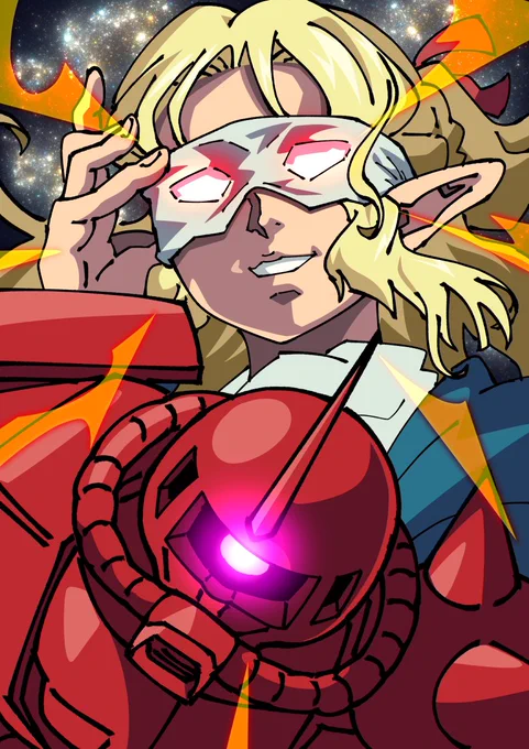 学校始まって以来の赤い彗星 #ダンジョン飯 #DungeonMeshi #DeliciousinDungeon #ガンダム #GUNDAM