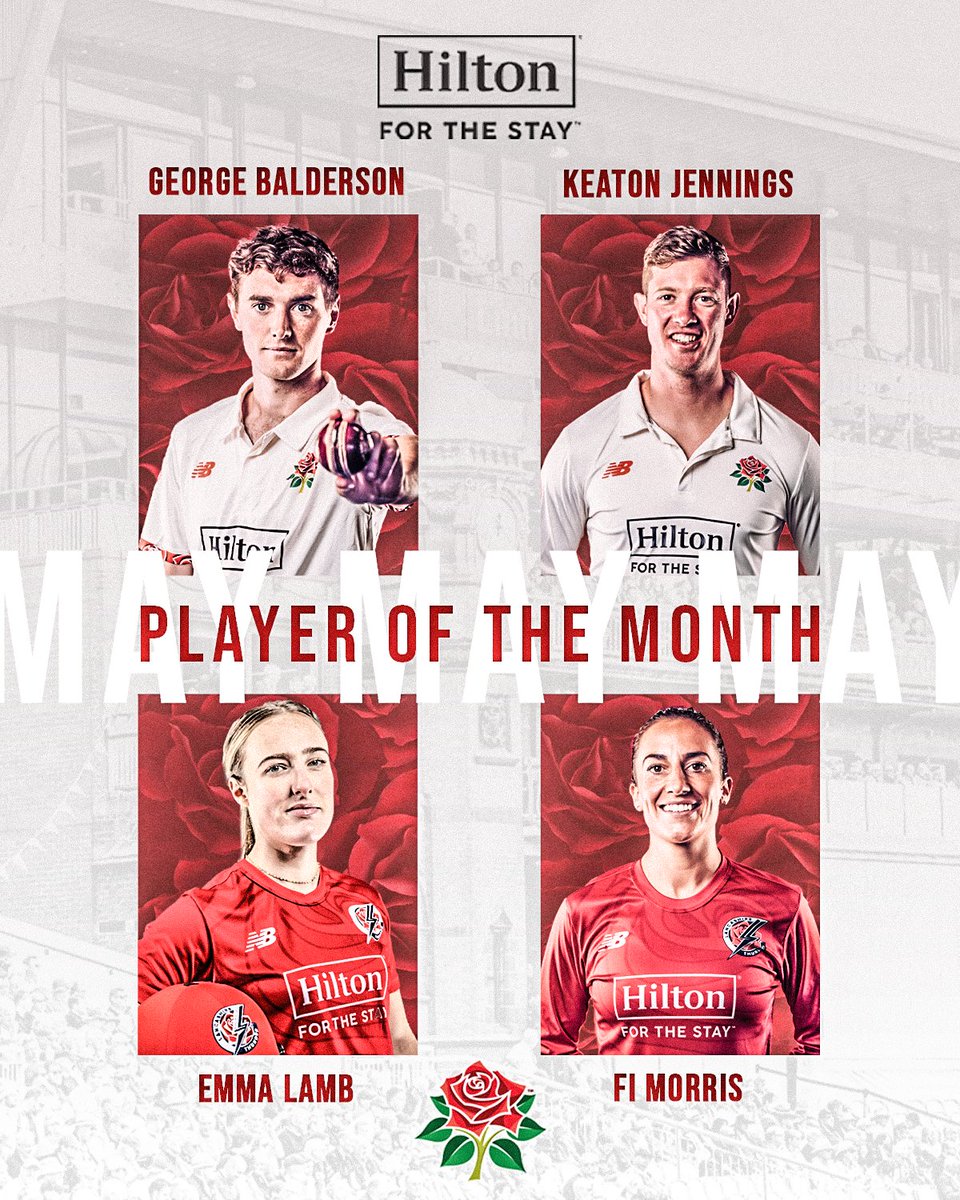 🥁 Four players have been nominated to win our @Hilton Player of the Month for May: 1⃣ @BaldersonGeorge 2⃣ @JetJennings 3⃣ Emma Lamb 4⃣ @FiMorris8 Cast your vote using our poll below! To have a chance of winning a Hilton prize bundle, reply and let us know your choice. 🤞⤵