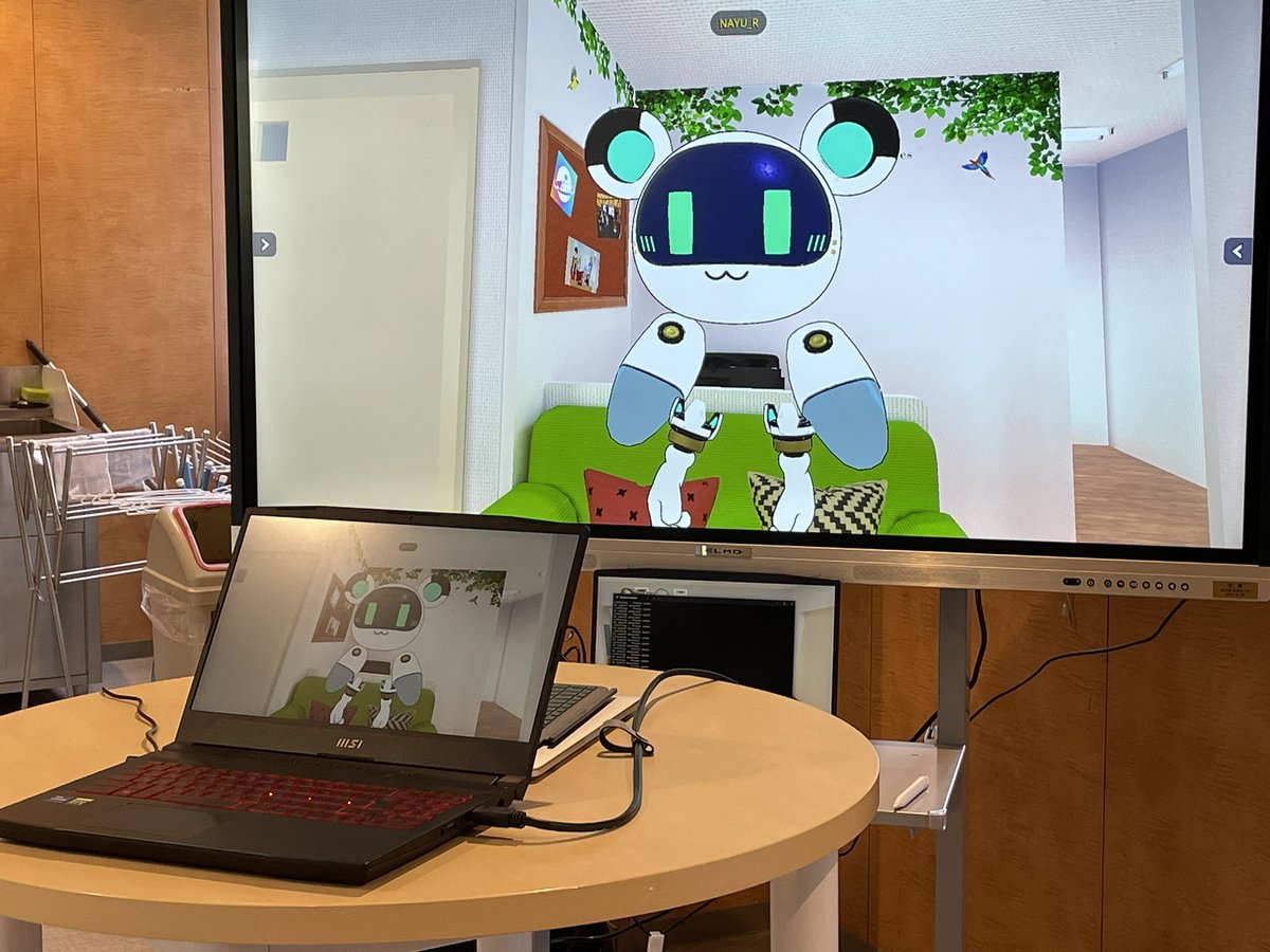 YuuutaaaS's tweet image. 立命館守山でメタバースや生成AIを活用した&quot;デジタル保健室&quot;体験会。他の学校や行政、教師に議員さん非常に注目の事業。保健室に行かなくても生徒が気軽に相談できる環境考える、色々学び。
#リツモリ　#デジタル保健室