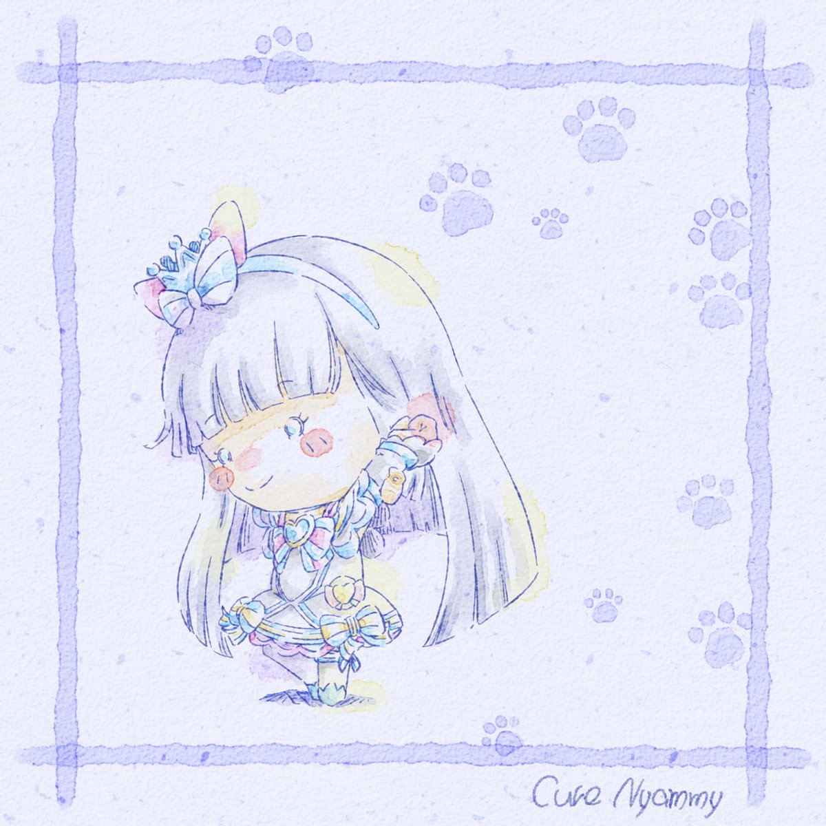 ef74illust's tweet photo. きゅあにゃみー
#キュアニャミー #わんぷり #プリキュア #precure https://t.co/4SlqgAdqgz