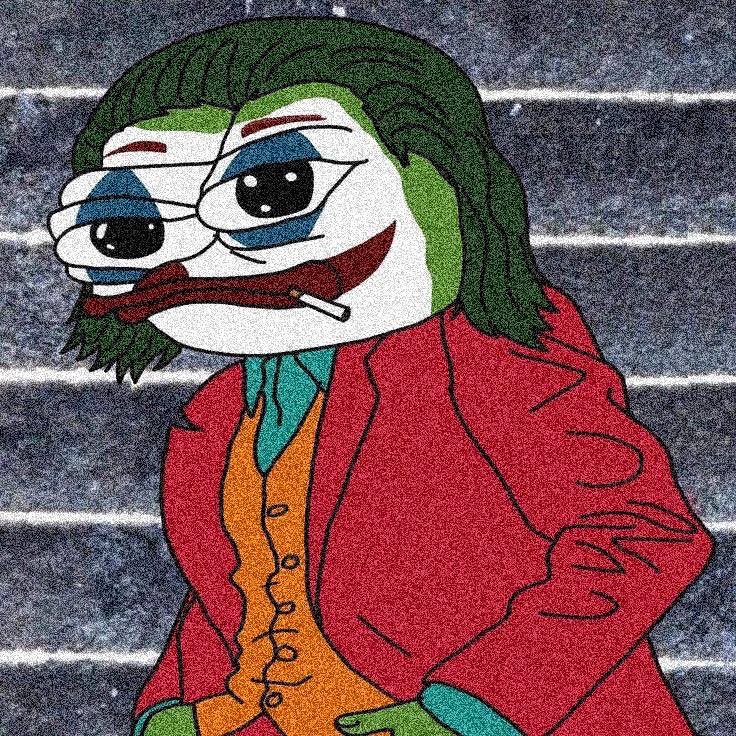 0xBozwang's tweet photo. Why so serious 🐣 It's serious 👀 https://t.co/RLBBiSeFeR