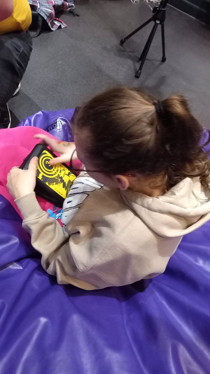 OptionsforLife2's tweet photo. Chloe, Cheryl, Dayle, and Eyaz had an incredible time during today's Soundbeam music session with Jan. A big thank you to our funders, including The #turnertrust, for the generous grant that made it possible to purchase the Soundbeam equipment for our participants. @SoundbeamUK https://t.co/WLWOa4097c