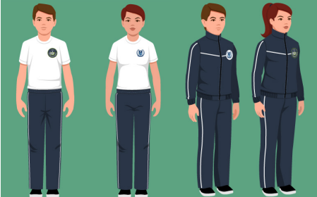 g1's tweet photo. Continência, uniforme completo, sem namoro e piercing: saiba como é a rotina de escolas cívico-militares https://t.co/epigYm00Go #g1 https://t.co/jLWqTiraVt