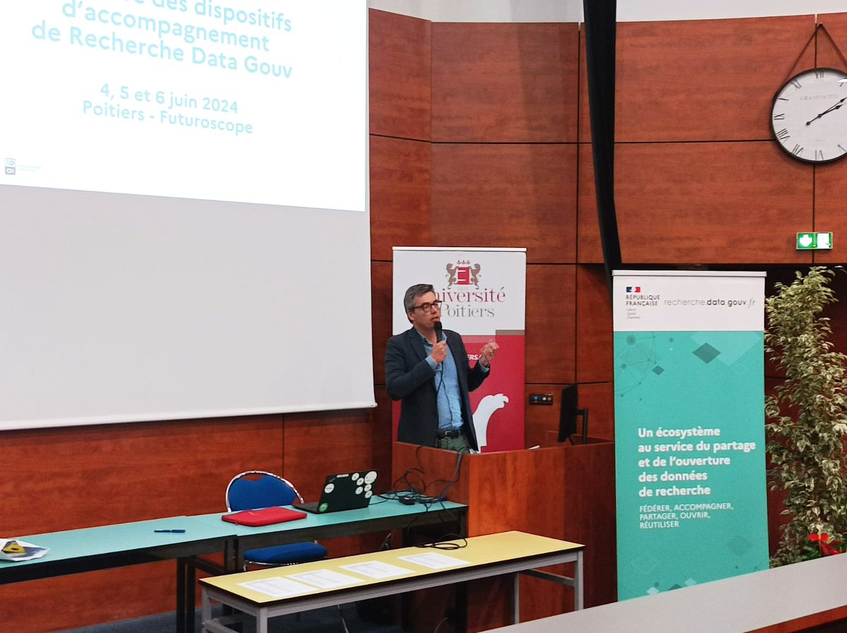 Recherche Data Gouv (@recherchedatagv) on Twitter photo Un grand merci à l'<a href="/UnivPoitiers/">Université de Poitiers</a> et particulièrement à <a href="/SallesDamien1/">Salles Damien</a> pour l'accueil de la rencontre de l'écosystème #RechercheDataGouv du 4 au 6 juin 2024 Un grand merci à l'<a href="/UnivPoitiers/">Université de Poitiers</a> et particulièrement à <a href="/SallesDamien1/">Salles Damien</a> pour l'accueil de la rencontre de l'écosystème #RechercheDataGouv du 4 au 6 juin 2024