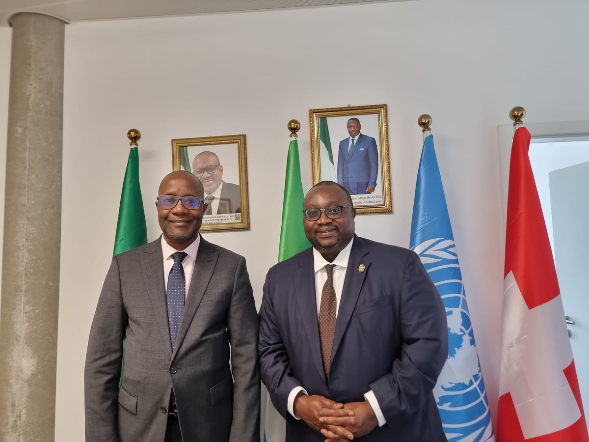 Sierra Leone Embassy in Switzerland tweet media