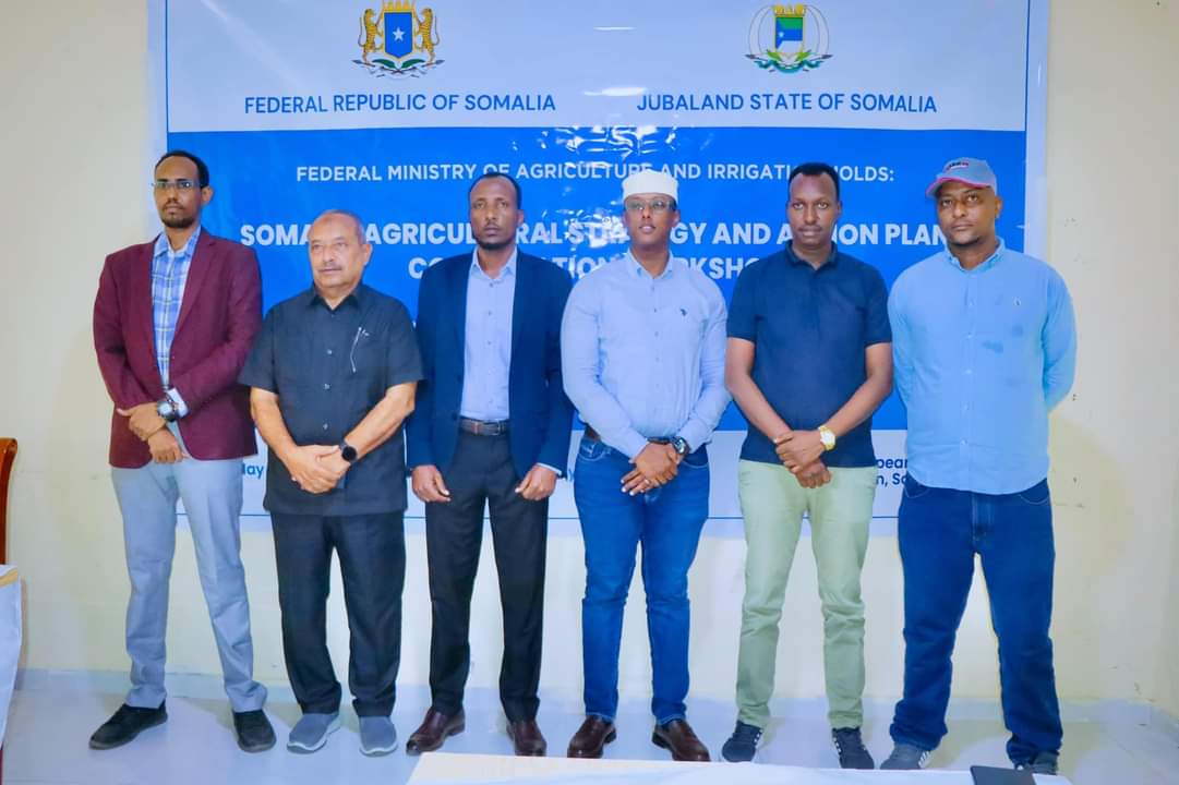 We had a productive meeting on developing strategic plan with team from the ministry of Agriculture and Irrigation at federal government