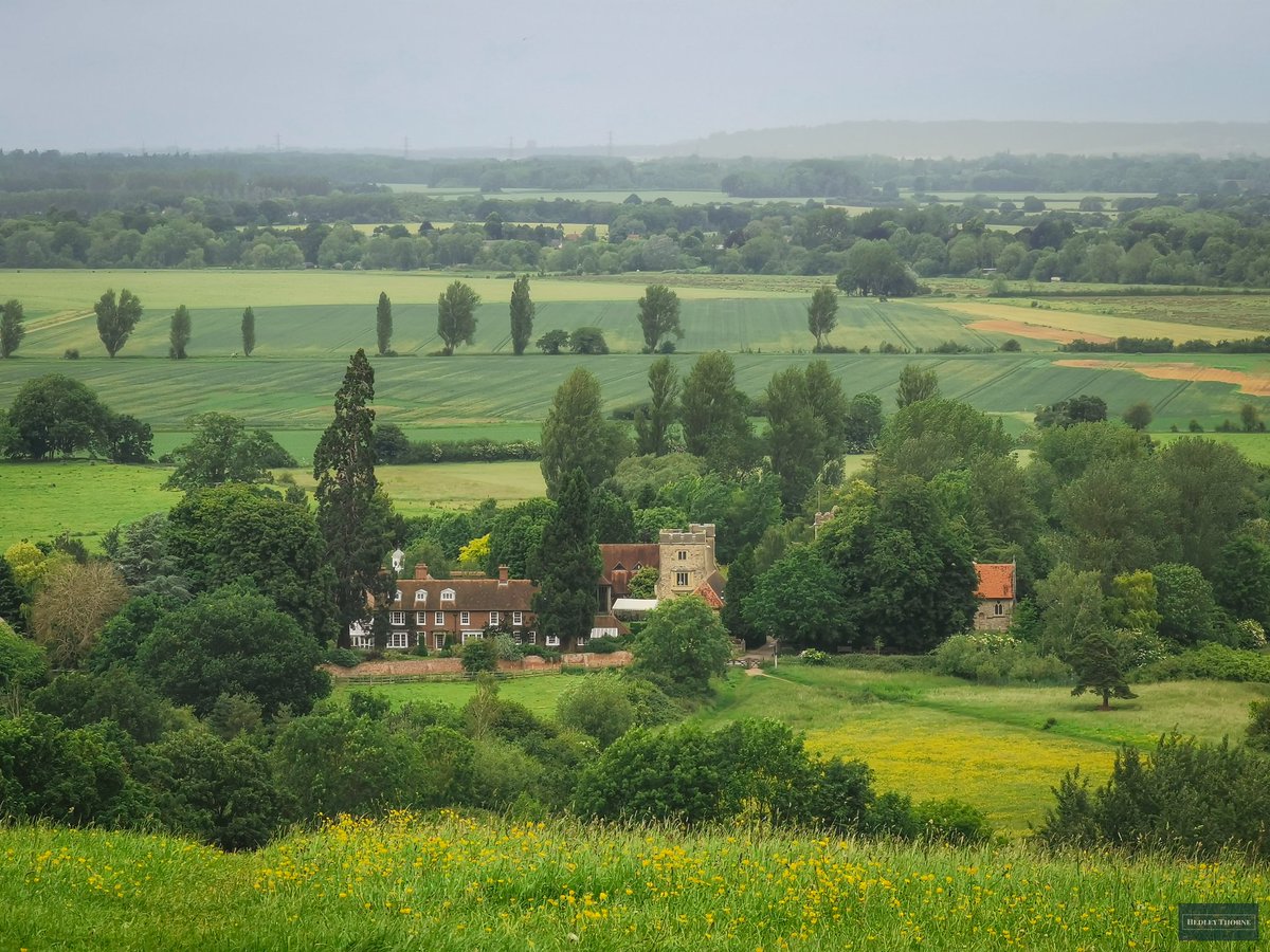 thorneh's tweet photo. Day off today, and so having lunch on my favourite seat at Wittenham Clumps, just the sound of a light aircraft and the breeze in the beech. I think this is as delightfully English as it gets. #wittenhamclumps https://t.co/qjtm8TrQlx