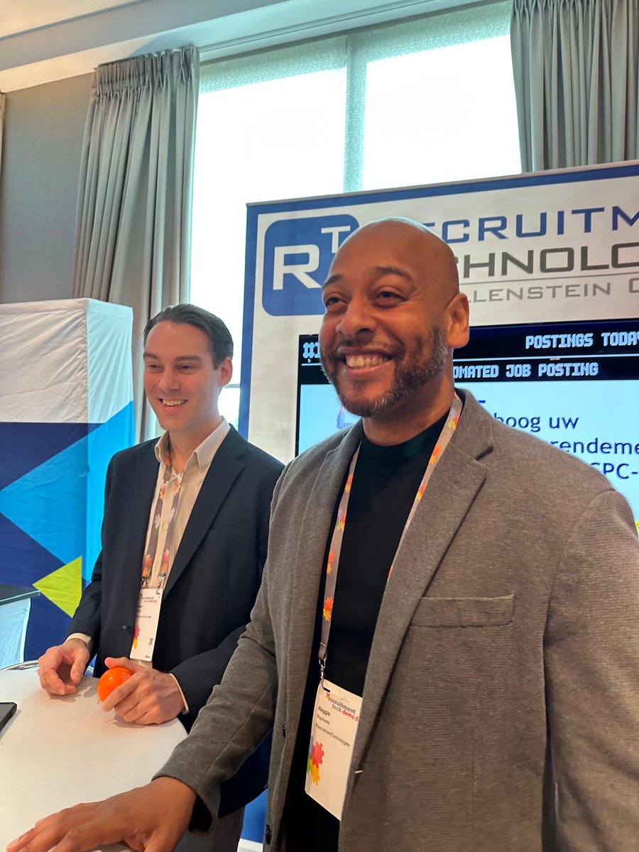 rectechnologies's tweet image. Op de RecruitmentTech Demo Day in Utrecht presenteerden wij vandaag onze CPC/CPA multiposting en programmatic job advertising, gericht op flexibel en eenvoudig campagne- en budgetbeheer op performance channels.

Wil je meer weten? Neem dan contact met ons voor een demo via…