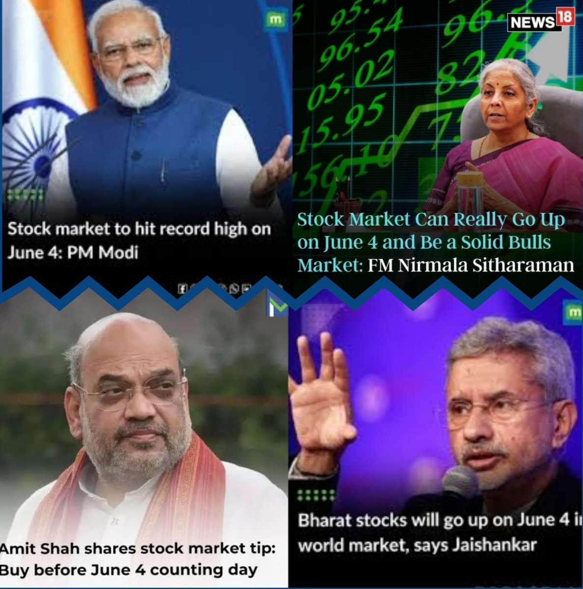 PhalshwalNK's tweet photo. Will #SEBI dare investigate which such calls were made.

In the past 20 years, I haven't seen any such comments just before polls.

Lowest of low levels were touched to fool the public. https://t.co/wi9JXmCZTO