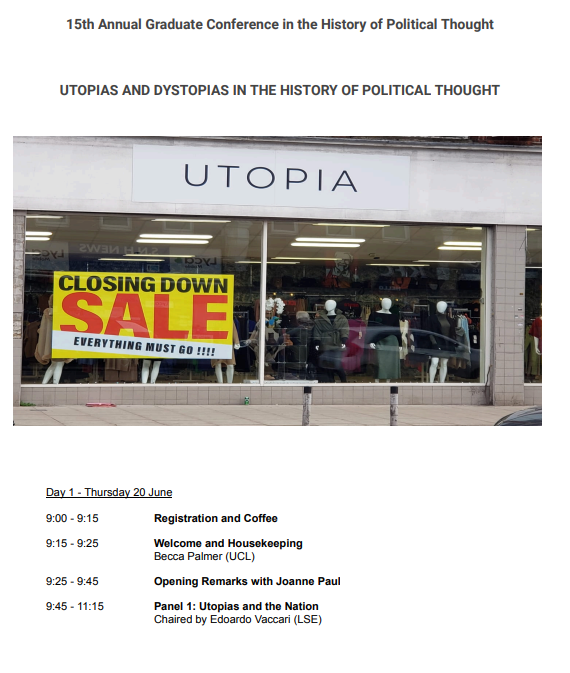 History of Political Thought Graduate Conference tweet media