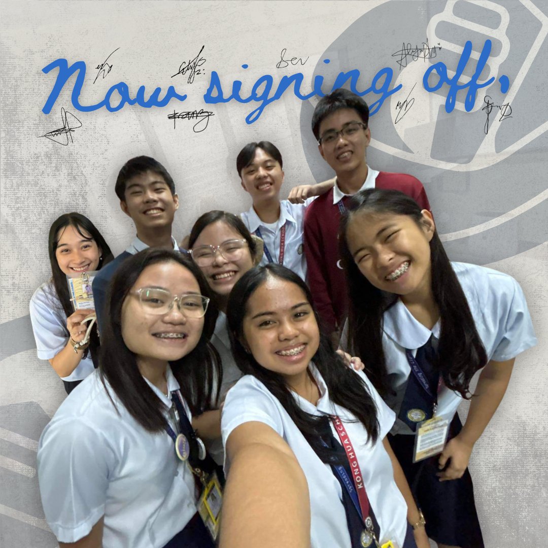 scckhs's tweet photo. Bearing the light – to serve and to spread ✨

It’s never too late for goodbyes and new beginnings, Konghuanians! As we, the outgoing JHSCC Grade 10 Officers and Executive Committee, bid farewell to the student government and community of the junior high school, we leave to you https://t.co/j1SRLhxGru