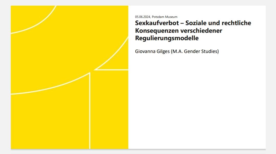 GilgesGiova's tweet photo. Im Zug, aufm Weg nach Potsdam, für einen Vortrag zu den sozialen und rechtlichen Konsequenzen von Regulierung am Beispiel des sogenannten "Sexkaufverbot" nach schwedischem Vorbild.
Mein Highlight aber die Gesprächsrunden mit Sexarbeiter*innen danach. 🤩
#sexworkresearch #GSPF https://t.co/QcvcyvyLw5