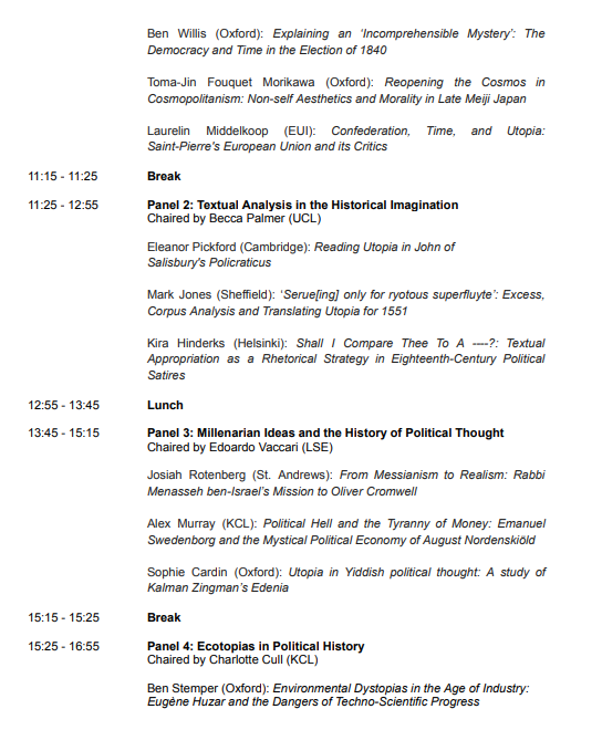 History of Political Thought Graduate Conference tweet media